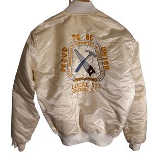 Large men’s union-made carpenter’s union jacket